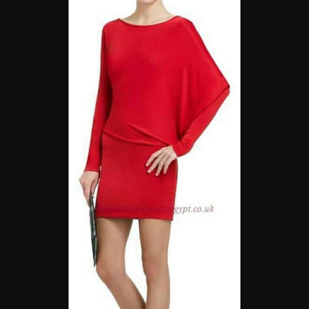 Red bcbg dress